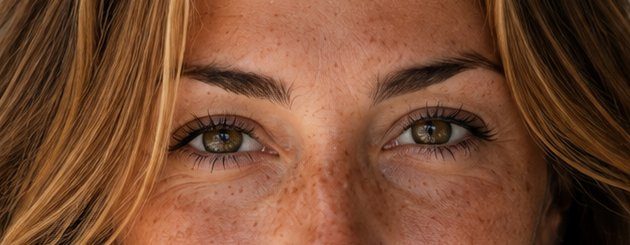 Los ojos de Zoe, color avellana